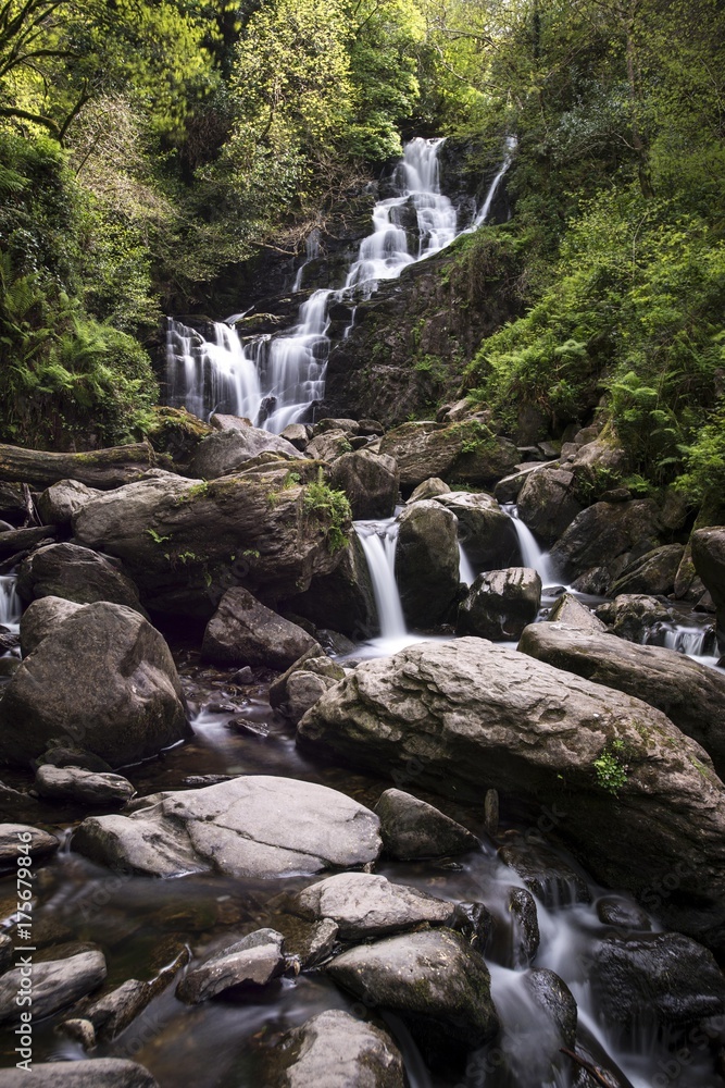 Killarney waterfalls, Killarney National Park, Killarney, Kerry, Republic of Ireland, Europe Killarney waterfalls, Killarney National Park, Killarney, Kerry, Republic of Ireland, Europe