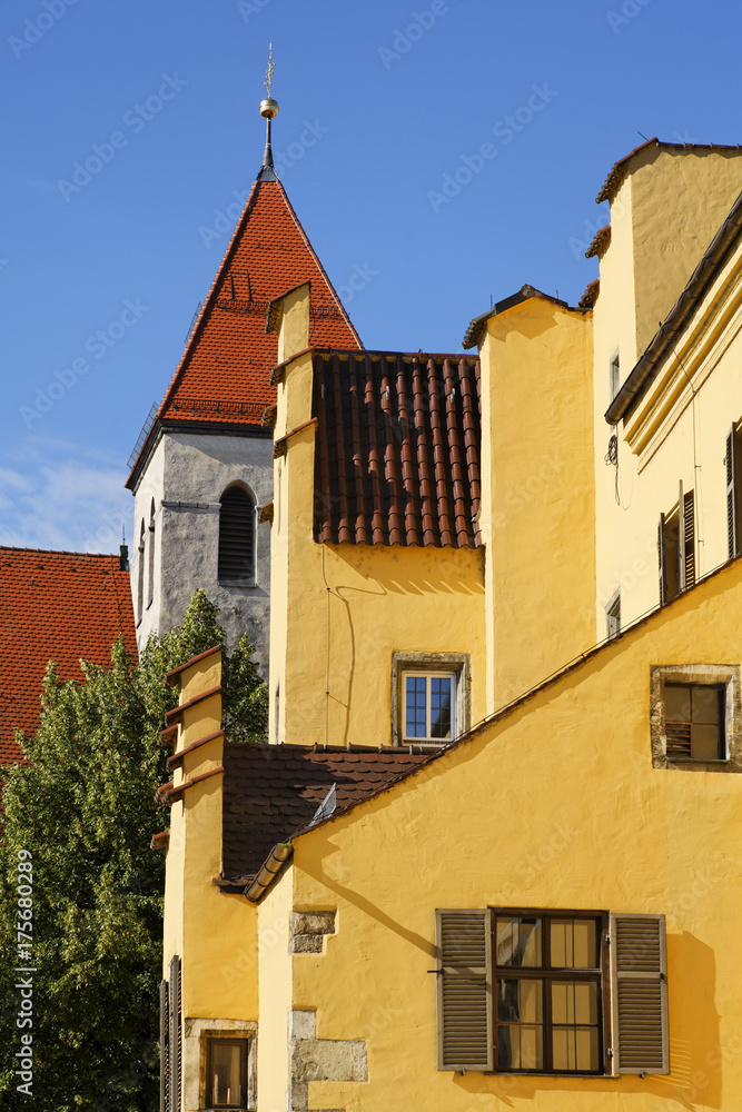 Herzogspfalz, Regensburg, Upper Palatinate, Bavaria, Germany, Europe