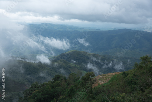 View of mountain Vangvieng Laos © vphinit