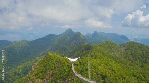 Landscape of Langkawi island motion timelapse, Malaysia