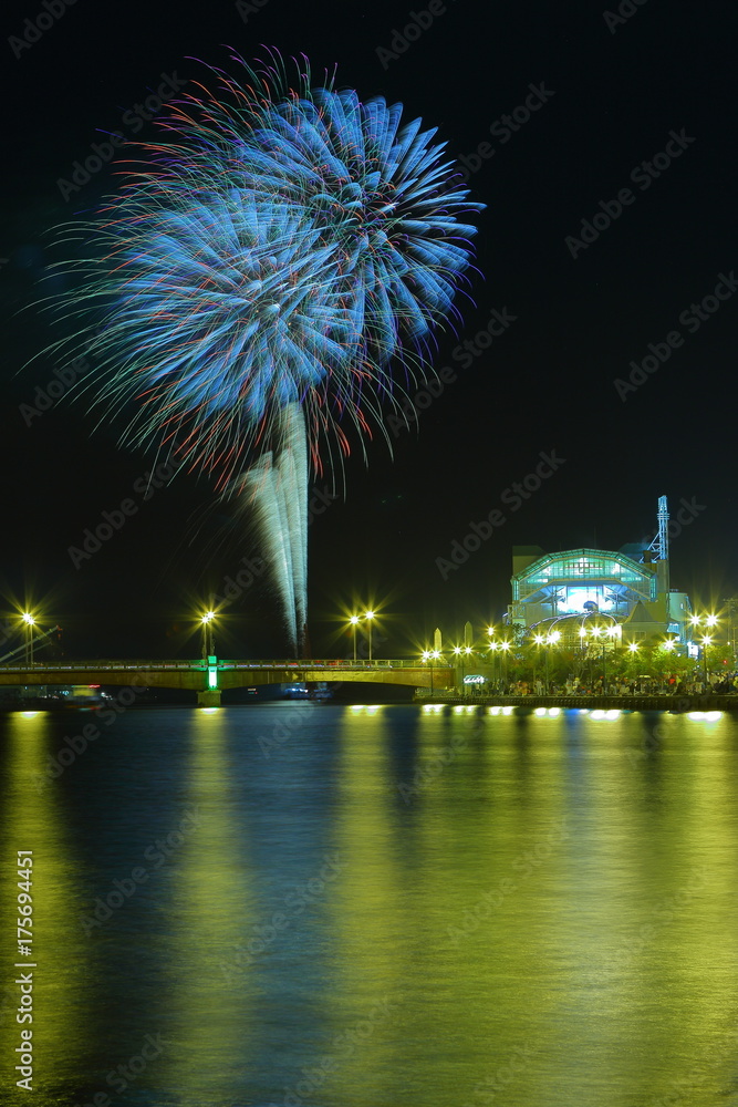 Fototapeta premium Kushiro Night view