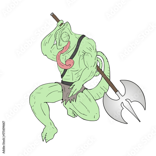strong mutant illustration
