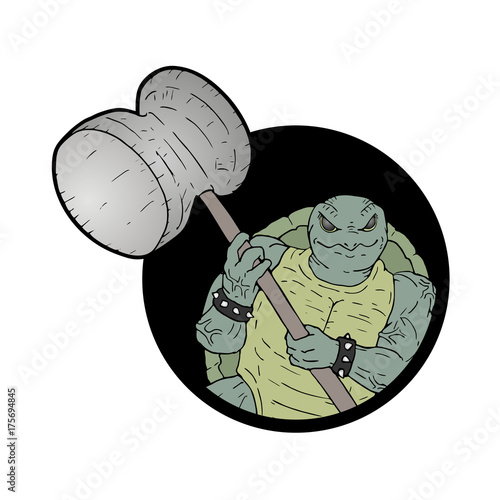 strong mutant illustration