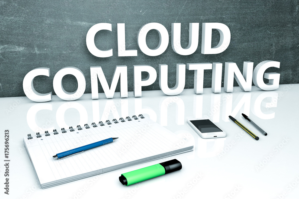 Cloud Computing text concept Cloud Computing text concept