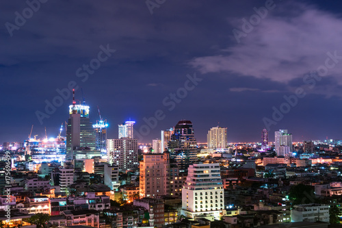 night cityscape in metropolis © bank215
