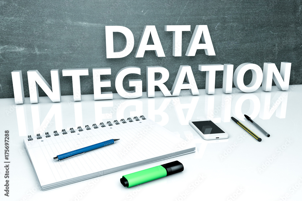 Data Integration text concept Data Integration text concept