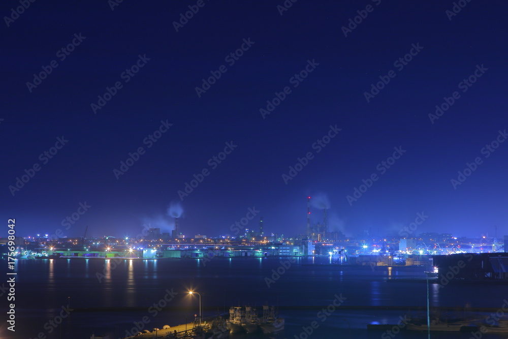 Fototapeta premium Kushiro Night view