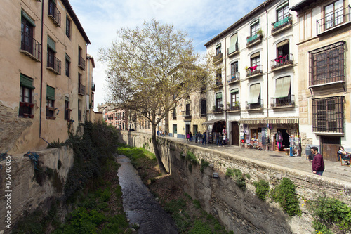 Beautiful view of the Albaicin in Granada, Andalusia © lapas77