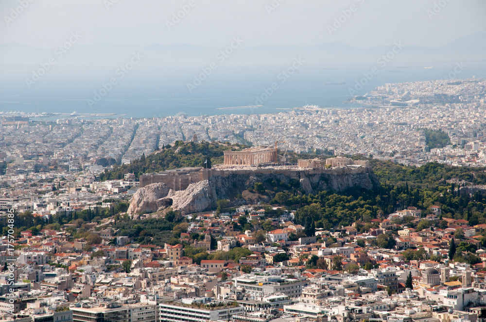Panorama over Athens