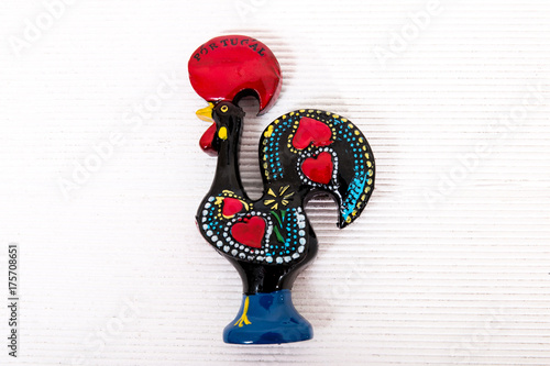 Typical figurine of a Barcelos Rooster