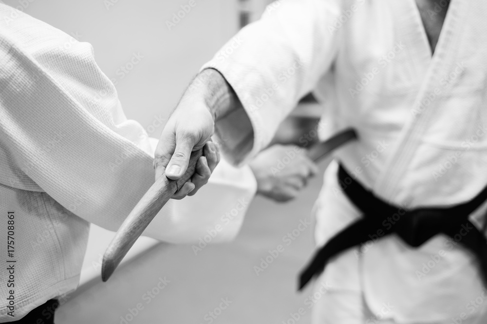 Fight between two aikido fighters Fight between two aikido fighters