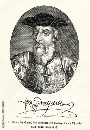 Valokuva Vasco da Gama, Portuguese explorer and the first European to reach India by sea