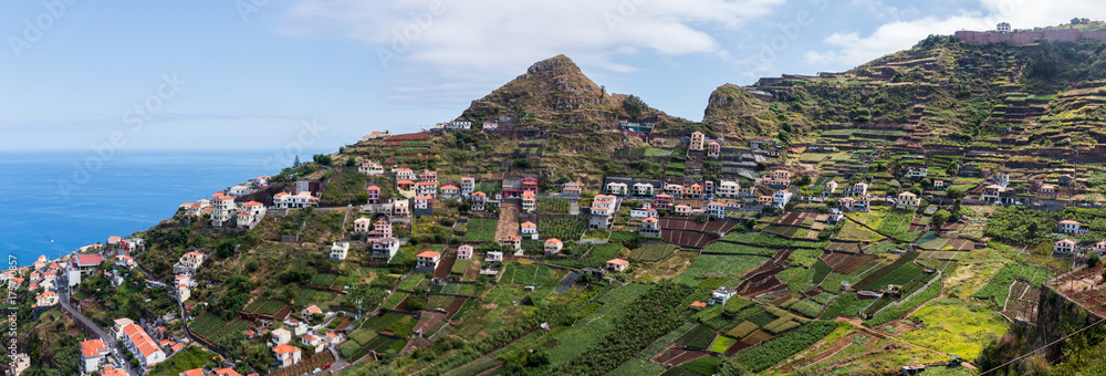 Naklejka premium Mountain landscapes of Madeira Island
