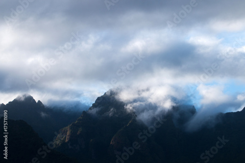 Mountain landscapes of Madeira Island