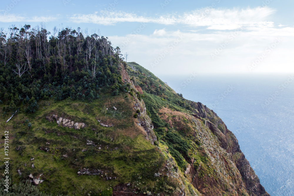 Coastal landscape in Madeira