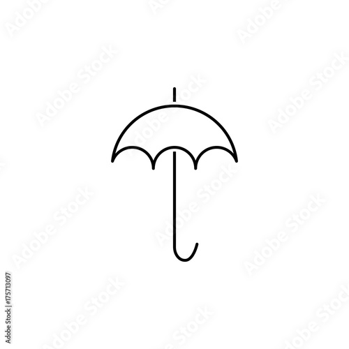 Umbrella icon photo