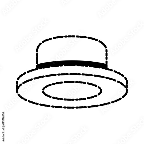 Male vintage hat icon vector illustration graphic design