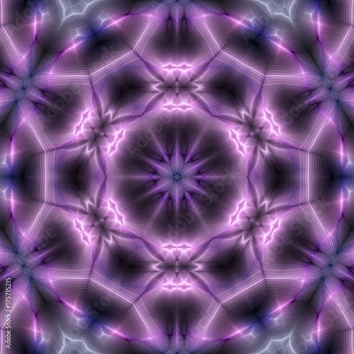 abstrakt hexagonal fraktal manipulation