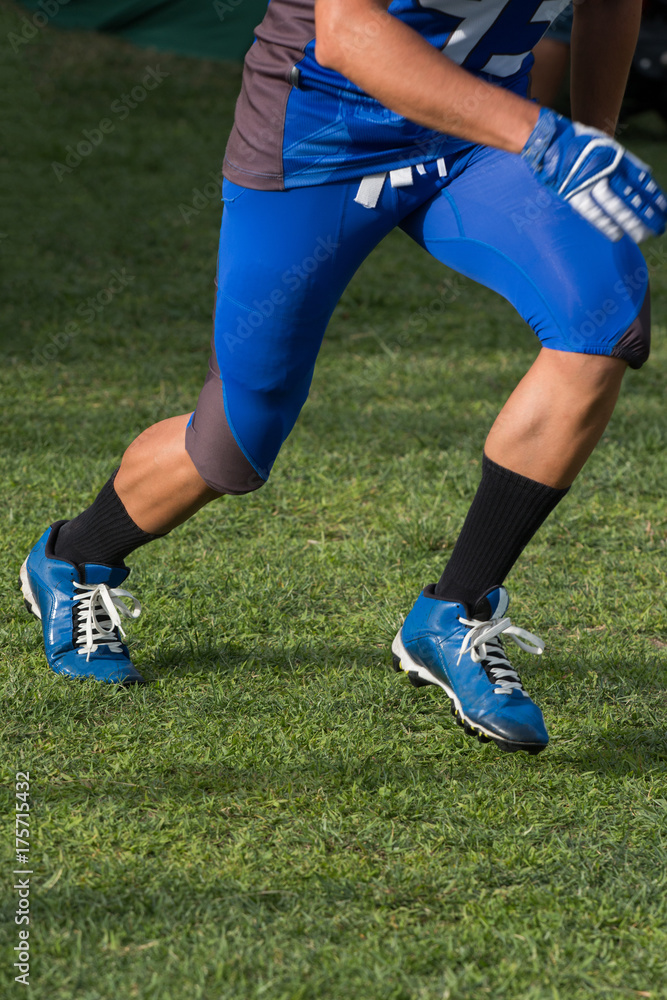 American football demonstration American football demonstration