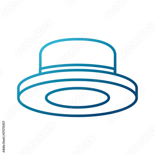 Male vintage hat icon vector illustration graphic design