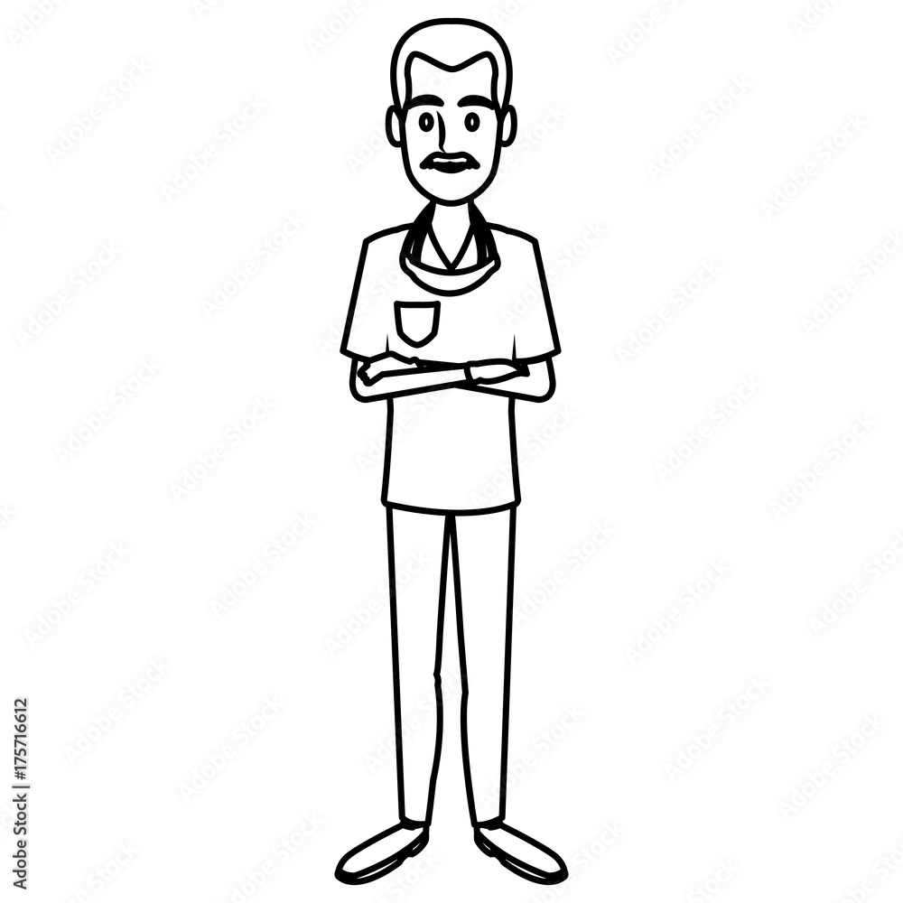 Dentist cartoon isolated icon vector illustration graphic design Dentist cartoon isolated icon vector illustration graphic design