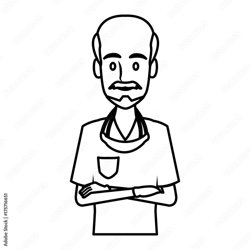 Dentist cartoon isolated icon vector illustration graphic design Dentist cartoon isolated icon vector illustration graphic design