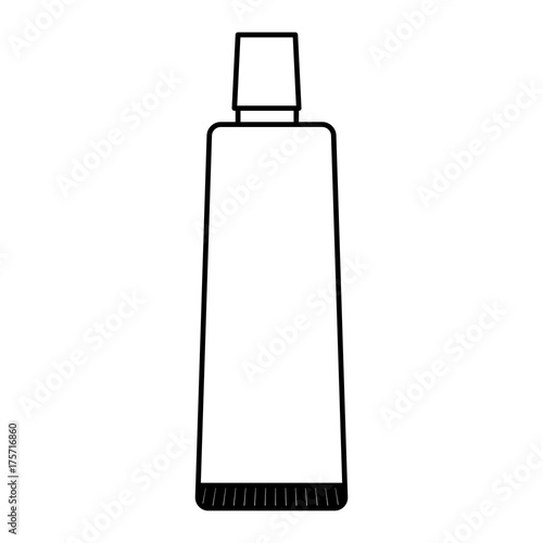 Dental Toothpaste product icon vector illustration graphic design