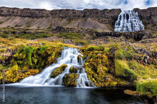 Dynjandi waterfall Iceland