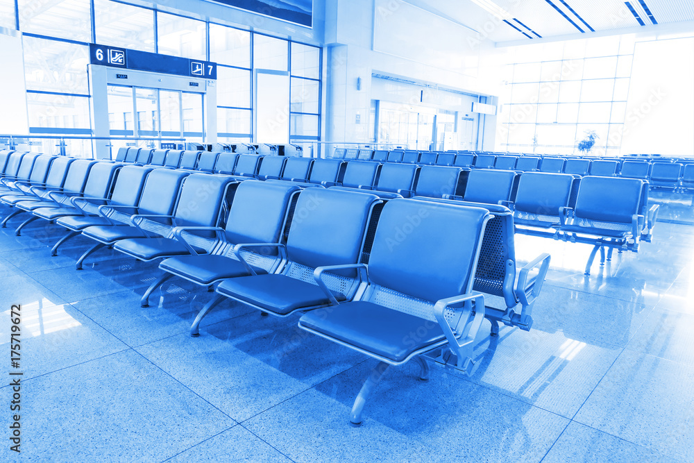 Fototapeta premium high speed railway station waiting room