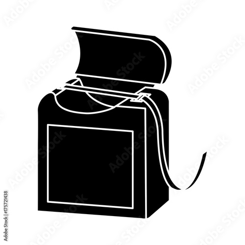 Dental floss isolated icon vector illustration graphic design