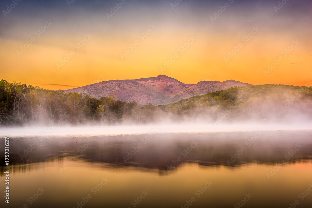 Grandfather Mountain at Dawn Grandfather Mountain at Dawn