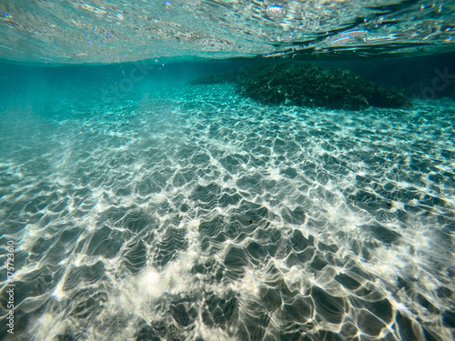 Underwater sea scene