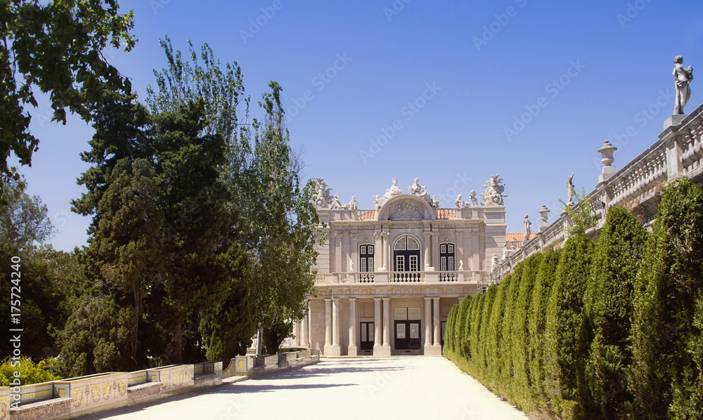 Fototapeta premium The castle of Queluz in Portugal.