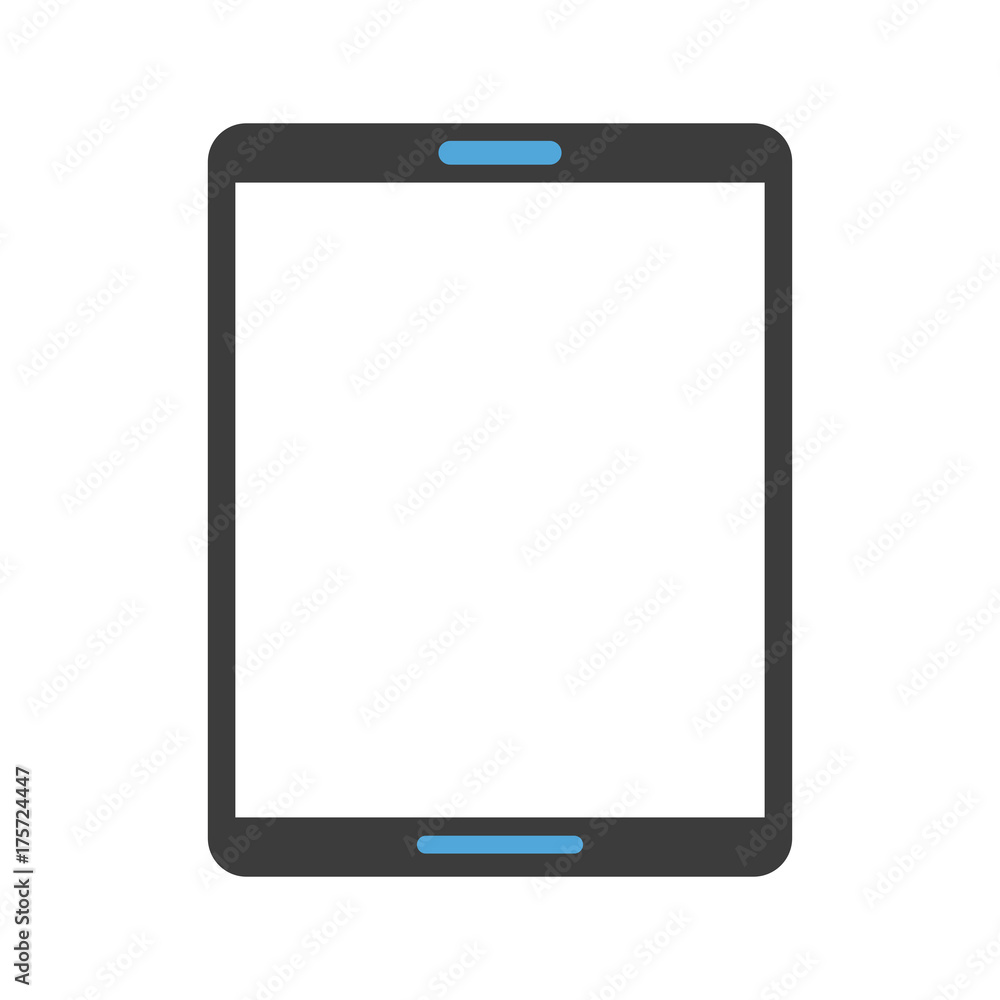 tablet with blank screen icon image vector illustration design tablet with blank screen icon image vector illustration design