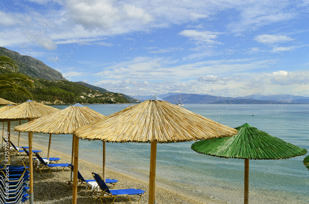 Ipsos Beach in Corfu