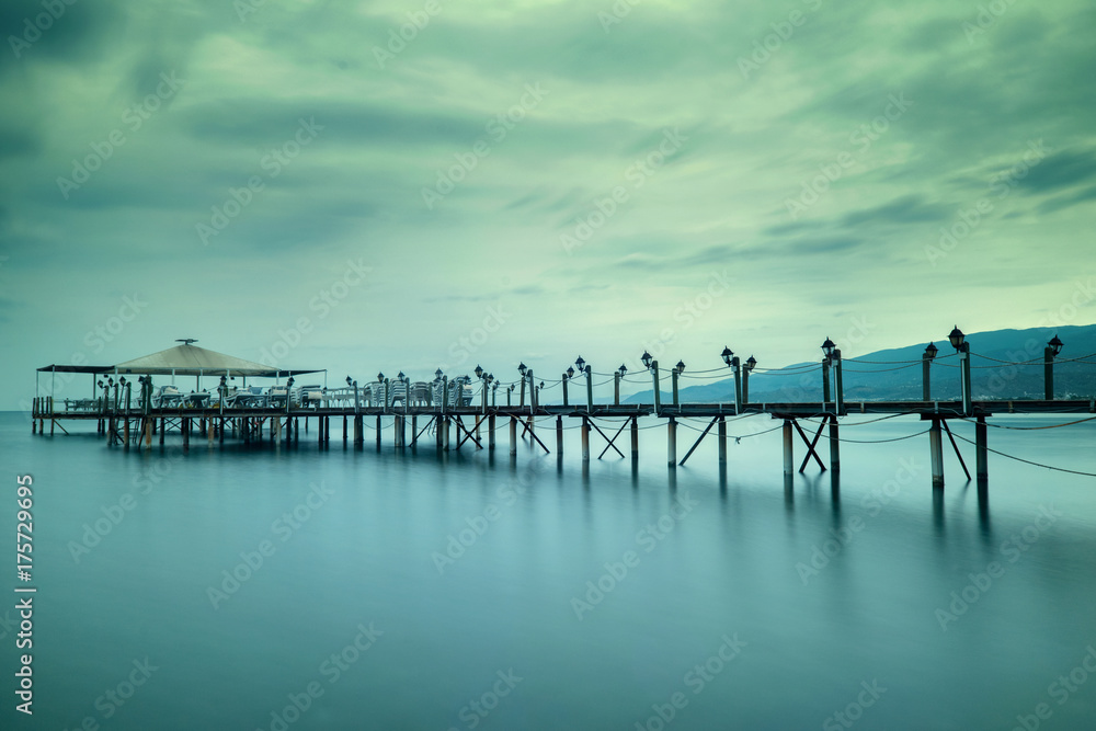 Naklejka premium plaj da iskele akçay