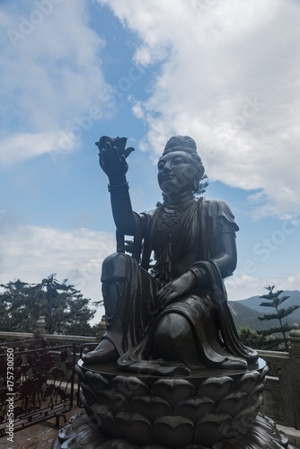 Big Buddha statue in Lantau island, Hong kong