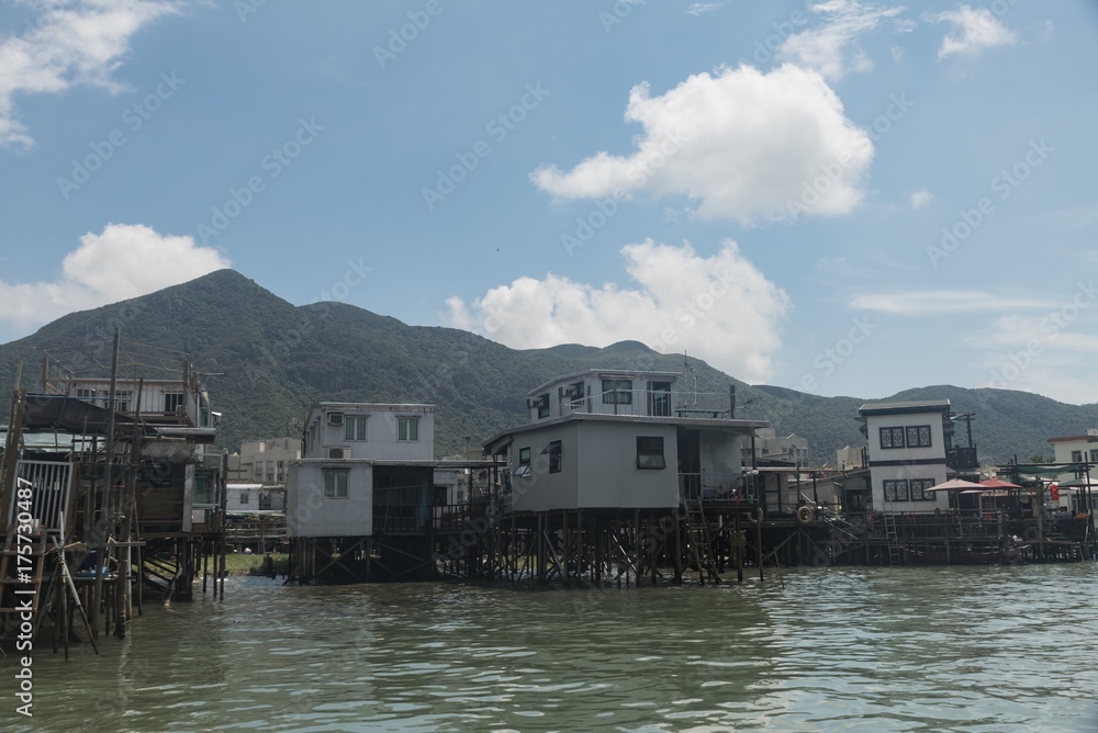 The fishing village of Tai O, Hong kong The fishing village of Tai O, Hong kong