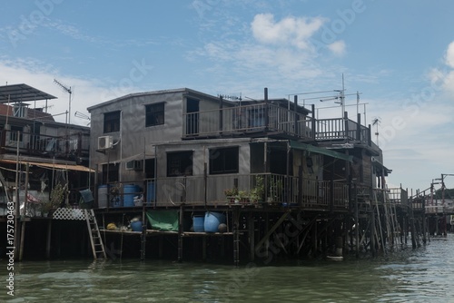 The fishing village of Tai O, Hong kong