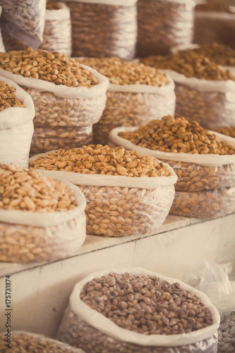Seeds in a market