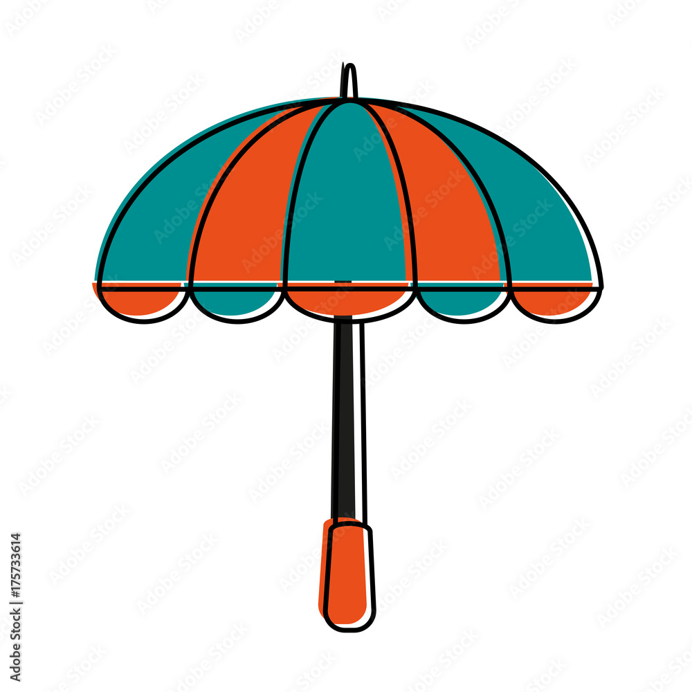 open umbrella icon image vector illustration design open umbrella icon image vector illustration design