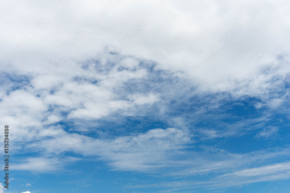 Sky with white clouds Sky with white clouds