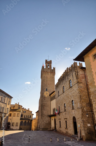 Arezzo, medieval town in Tuscany, Italy