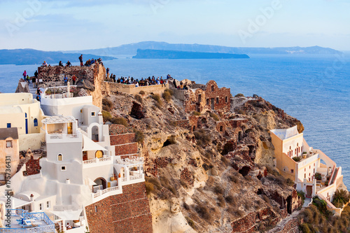 Canvastavla Oia town in Santorini