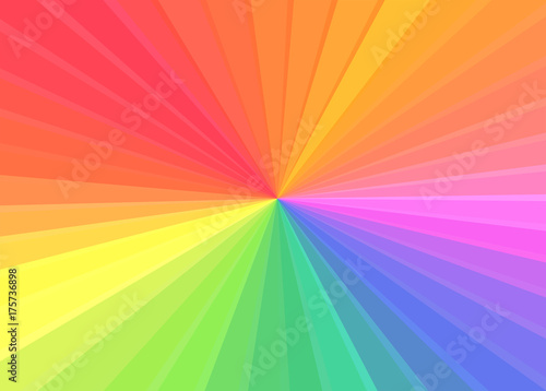Background template with rainbow colors
