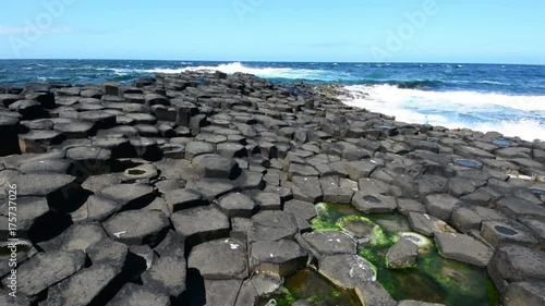 Landascapes of Ireland. Giant's Causeway, Northern Ireland photo