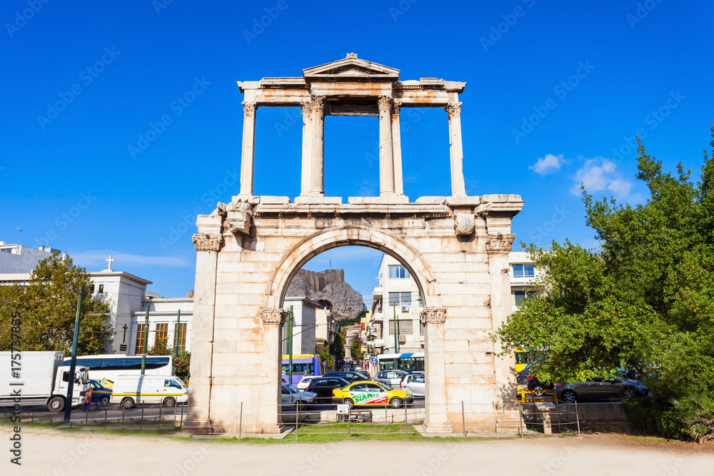 Hadrian's Gate in Athens