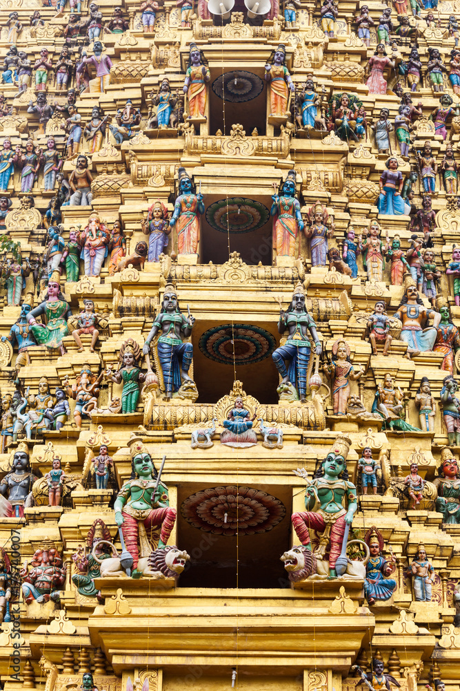 Fototapeta premium Muthumariamman Temple in Matale