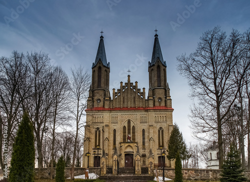 St. Anne's Church in Krynki village, Podlasie, Poland
