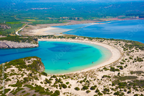 Voidokilia beach in Greece © Maresol
